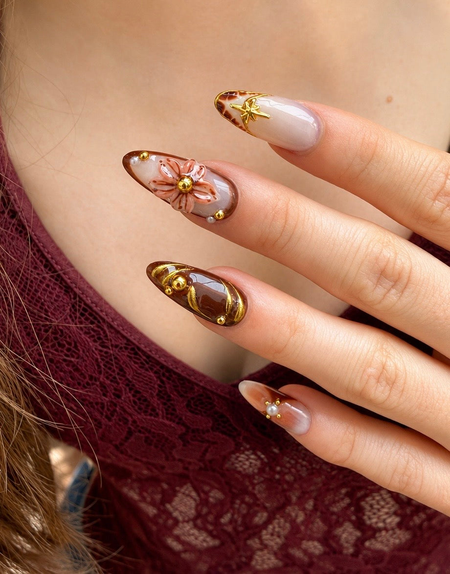 Golden petals